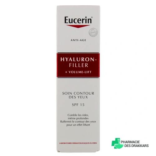 Eucerin Hyaluron-Filler Volume Lift SPF15 Contour des yeux