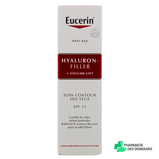Eucerin Hyaluron-Filler Volume Lift SPF15 Contour des yeux