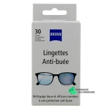 Zeiss Lingettes Anti-Buée - Vue 360°