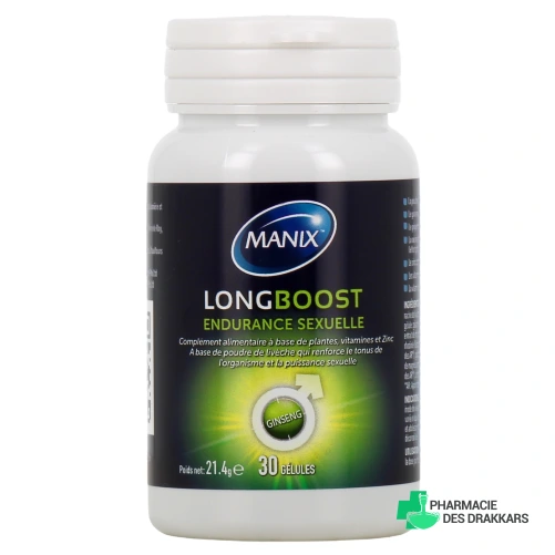 Manix Long Boost Endurance Sexuelle