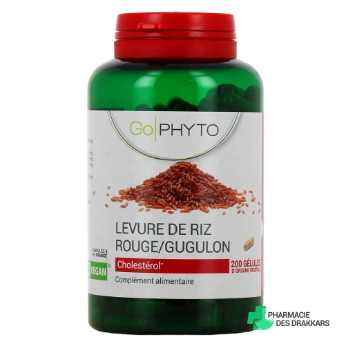 Go Phyto Levure de Riz Rouge/Gugulon Cholestérol