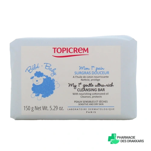 Topicrem Bébé Pain Surgras Douceur