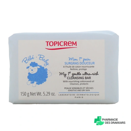 Topicrem Bébé Pain Surgras Douceur