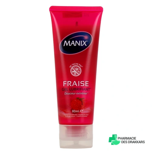 Manix Gel Lubrifiant Intime Fraise