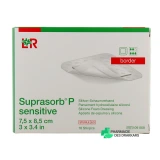 Suprasorb P Sensitive Pansements Hydrocellulaires siliconés - Vue 360°