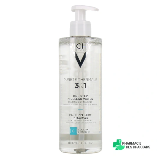 Vichy Pureté Thermale Eau Micellaire Minérale