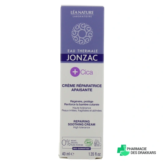 Jonzac +Cica Crème Réparatrice Apaisante