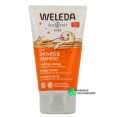 Weleda Kids Shampooing Douche 2 en 1 Orange Fruitée