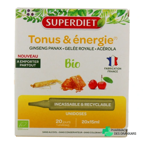 Super Diet Ginseng Gelée Royale Acérola Bio