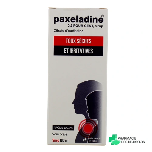 Paxeladine Sirop Toux Sèche et Irritative