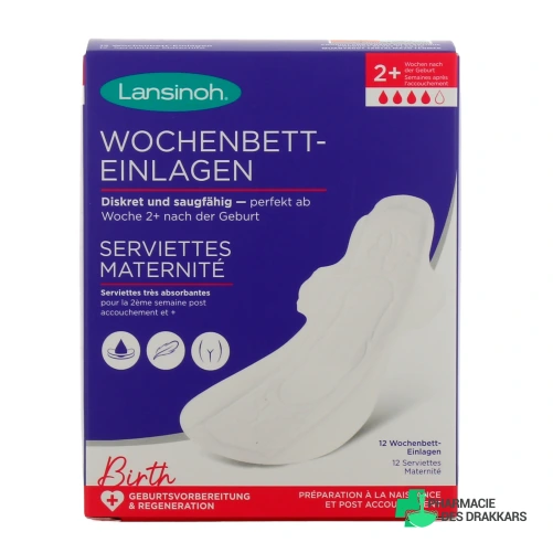 Lansinoh Serviettes Maternité