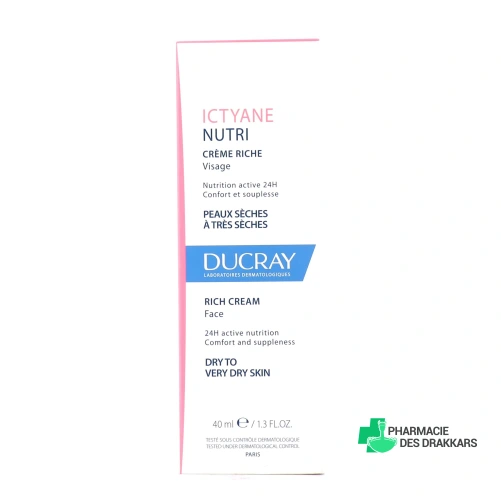 Ducray Ictyane Nutri Crème Riche