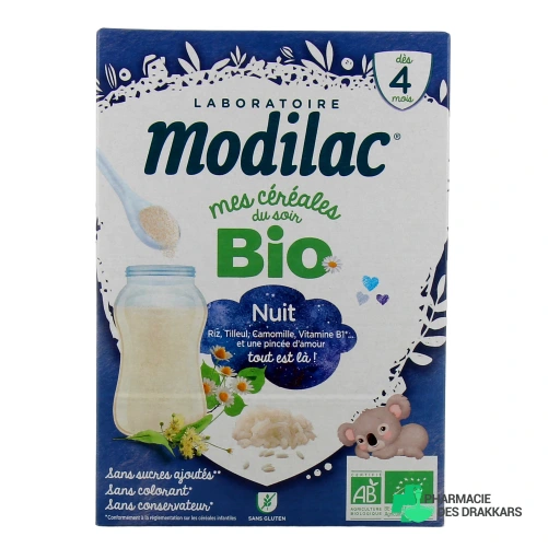 Modilac Mes Céréales du Soir Bio