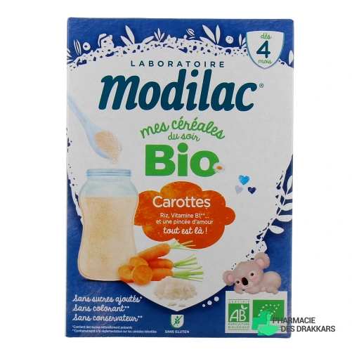 Modilac Mes Céréales du Soir Bio
