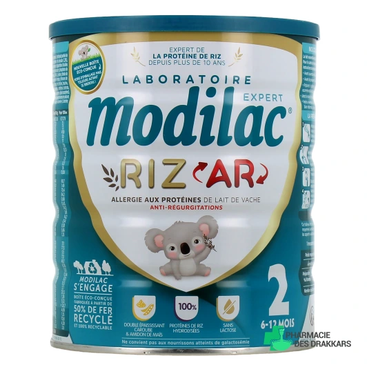 Modilac Expert Riz AR 2 Lait 2ème âge