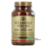 Solgar Vitamine C avec Rose Hips - Vue 360°