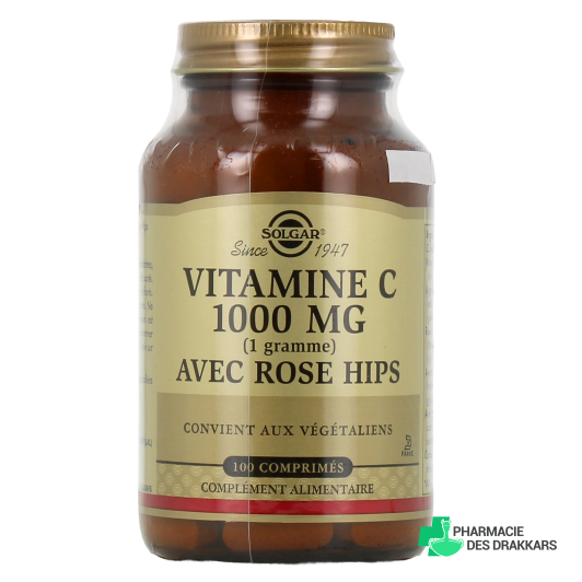 Solgar Vitamine C avec Rose Hips