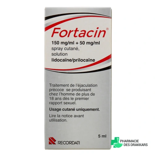 Fortacin spray contre l'éjaculation précoce