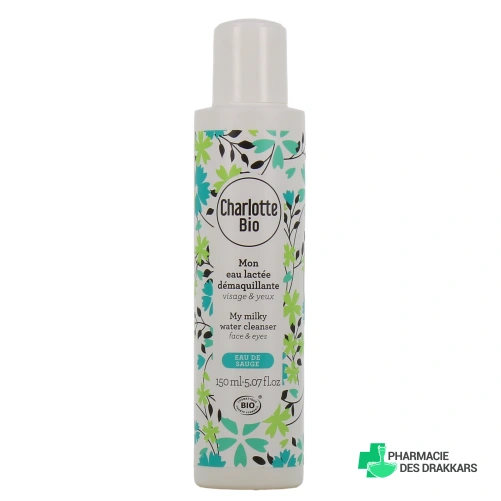 Charlotte Bio Eau Lactée Démaquillante