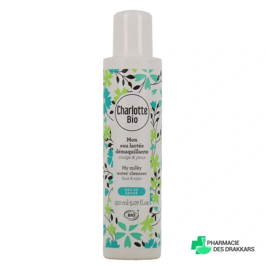 Charlotte Bio Eau Lactée Démaquillante