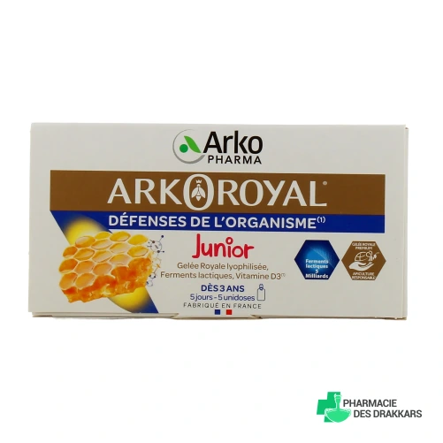 Arkopharma Arkoroyal Junior Défenses
