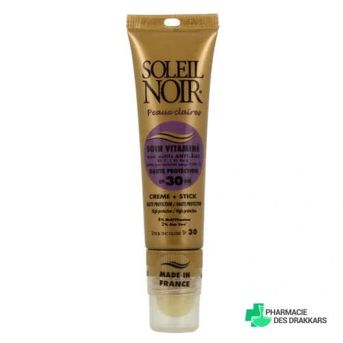 Soleil Noir Soin Vitaminé Crème + Stick