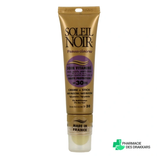 Soleil Noir Soin Vitaminé Crème + Stick