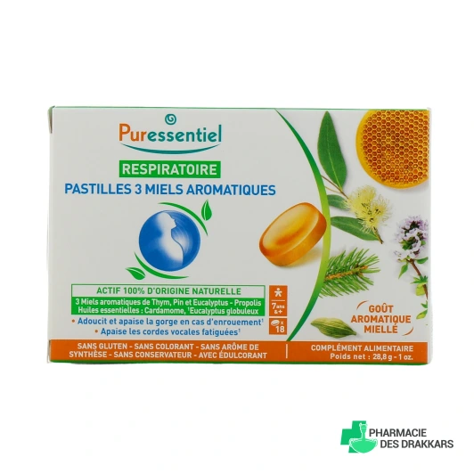 Puressentiel Respiratoire Pastilles Gorge