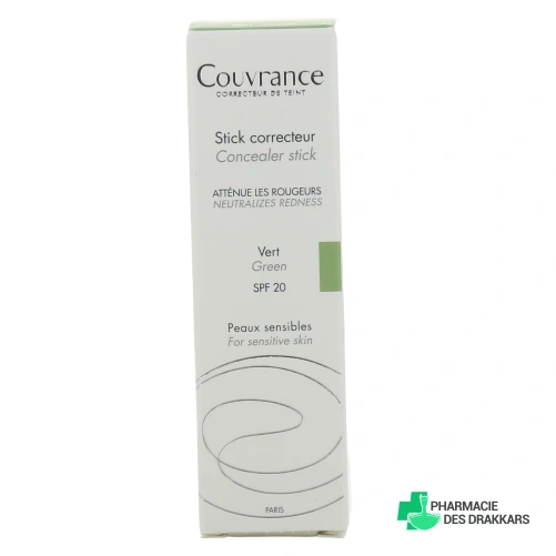 Avène Couvrance Stick Correcteur Jaune Vert Corail