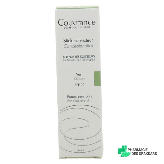 Avène Couvrance Stick Correcteur Jaune Vert Corail