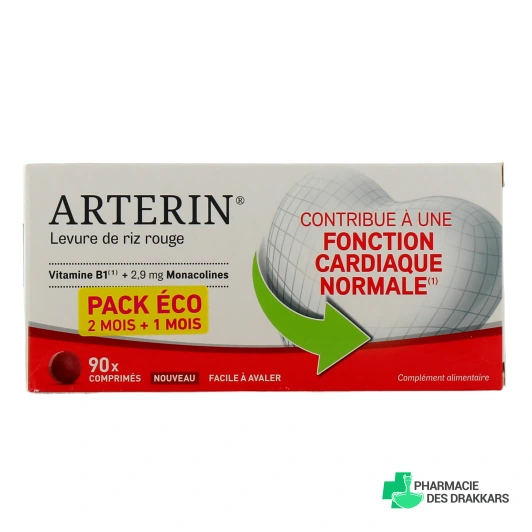 Arterin Levure de Riz Rouge