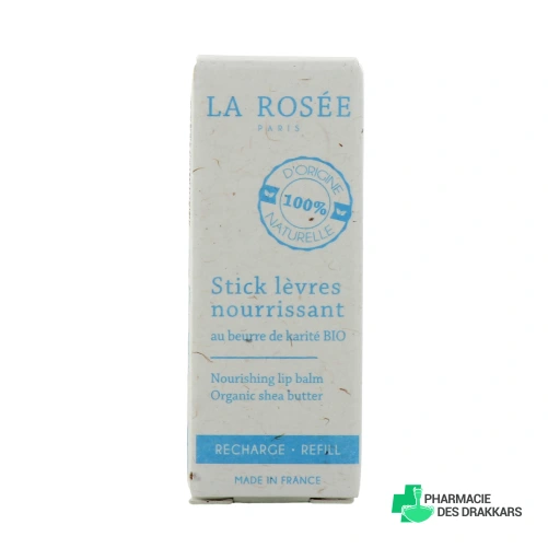 La Rosée Stick Lèvres Nourrissant Rechargeable