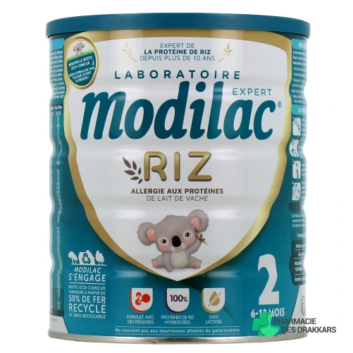 Modilac Expert Riz Lait 2ème âge