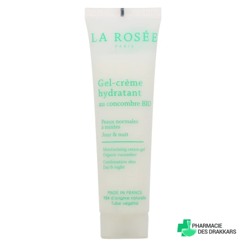 La Rosée Gel crème hydratant visage peaux mixtes
