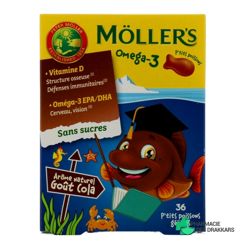 Möllers Omega-3 P'tits Poissons