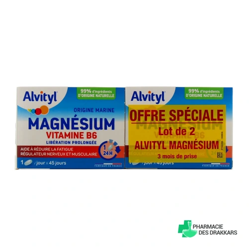 Alvityl Magnésium Vitamine B6