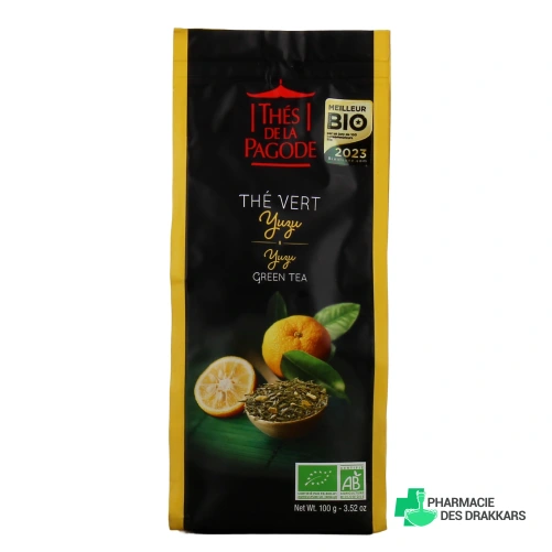 Thés de la Pagode Thé Vert Yuzu Bio