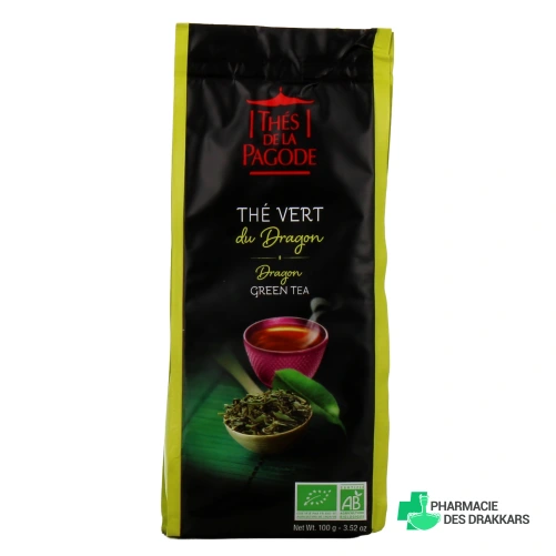 Thés de la Pagode Thé Vert du Dragon Bio