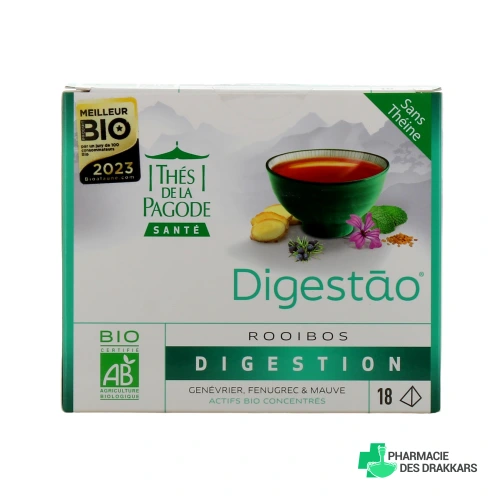 Thés de la Pagode Digestao Rooibos Digestion