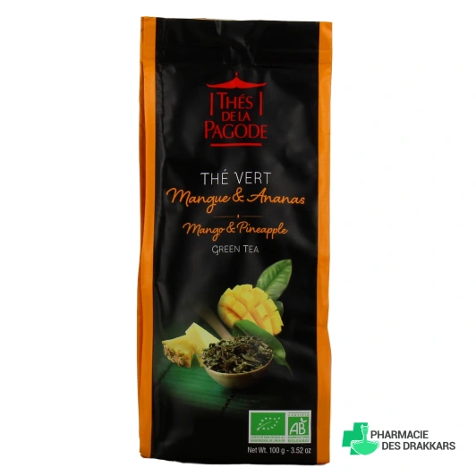 Thés de la Pagode Thé Vert Mangue Ananas