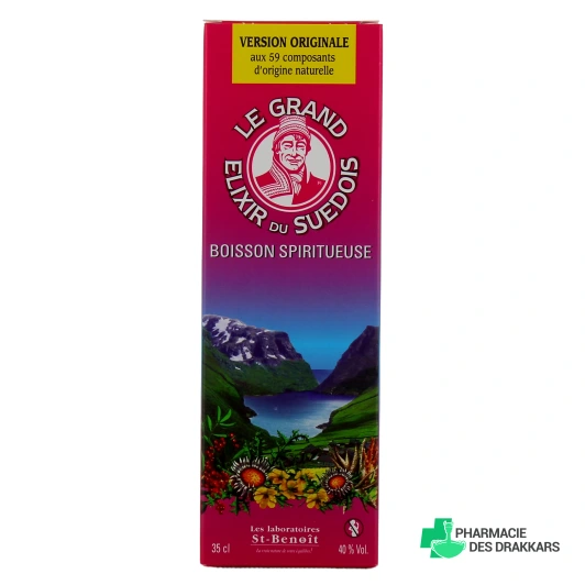 Le Grand Elixir du Suédois Boisson Spiritueuse Digestive