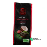 Thés de la Pagode Thé Vert Litchi Noix de Coco Bio - Vue 360°