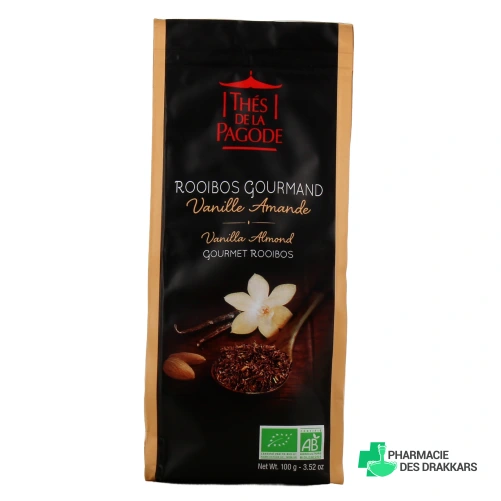Thés de la Pagode Rooibos Gourmand Vanille Amande Bio