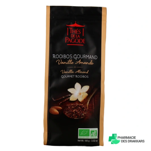 Thés de la Pagode Rooibos Gourmand Vanille Amande Bio