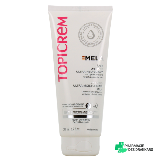 Topicrem Mela Lait Unifiant Ultra-Hydratant SPF 15