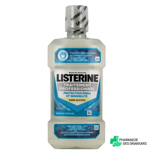 Listerine Bain de Bouche Email et Sensibilité