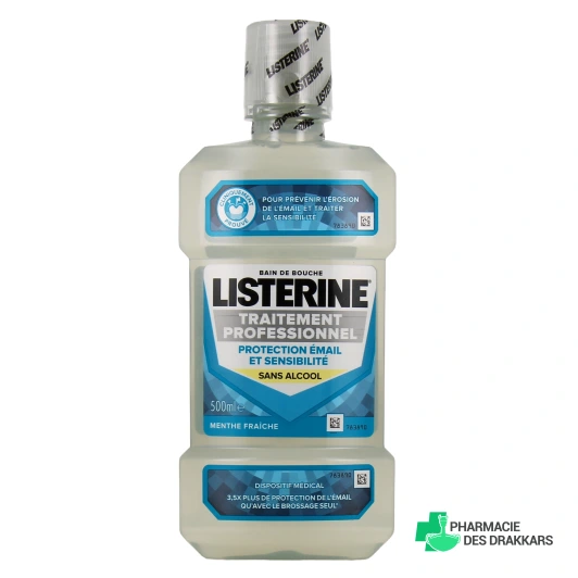 Listerine Bain de Bouche Email et Sensibilité