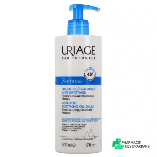 Uriage Xemose Baume Relipidant Anti-Grattage - Vue 360°