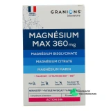 Granions Magnésium Max 360 mg - Vue 360°