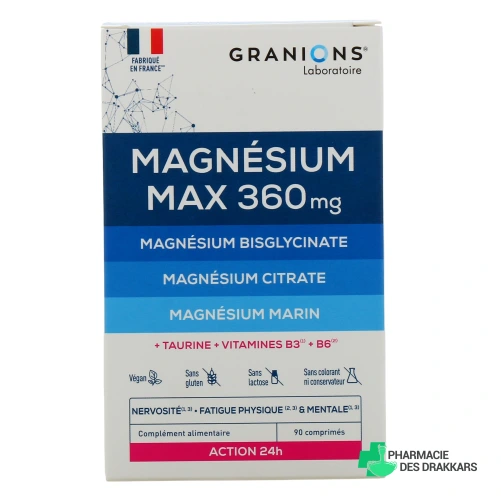 Granions Magnésium Max 360 mg